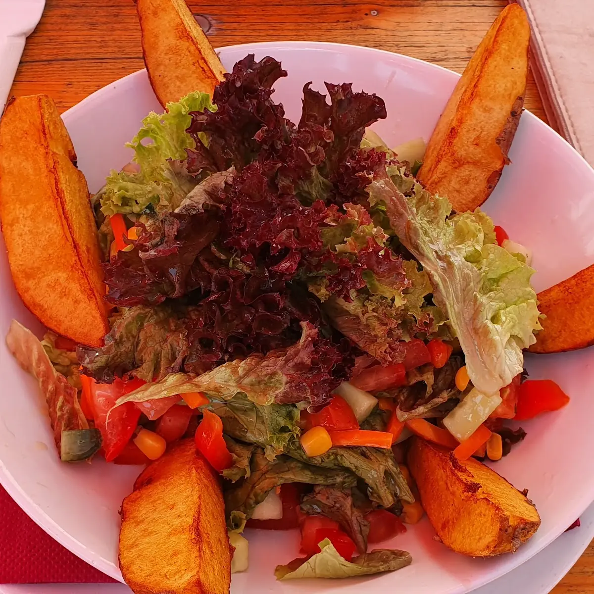 Salat Mit Wedges