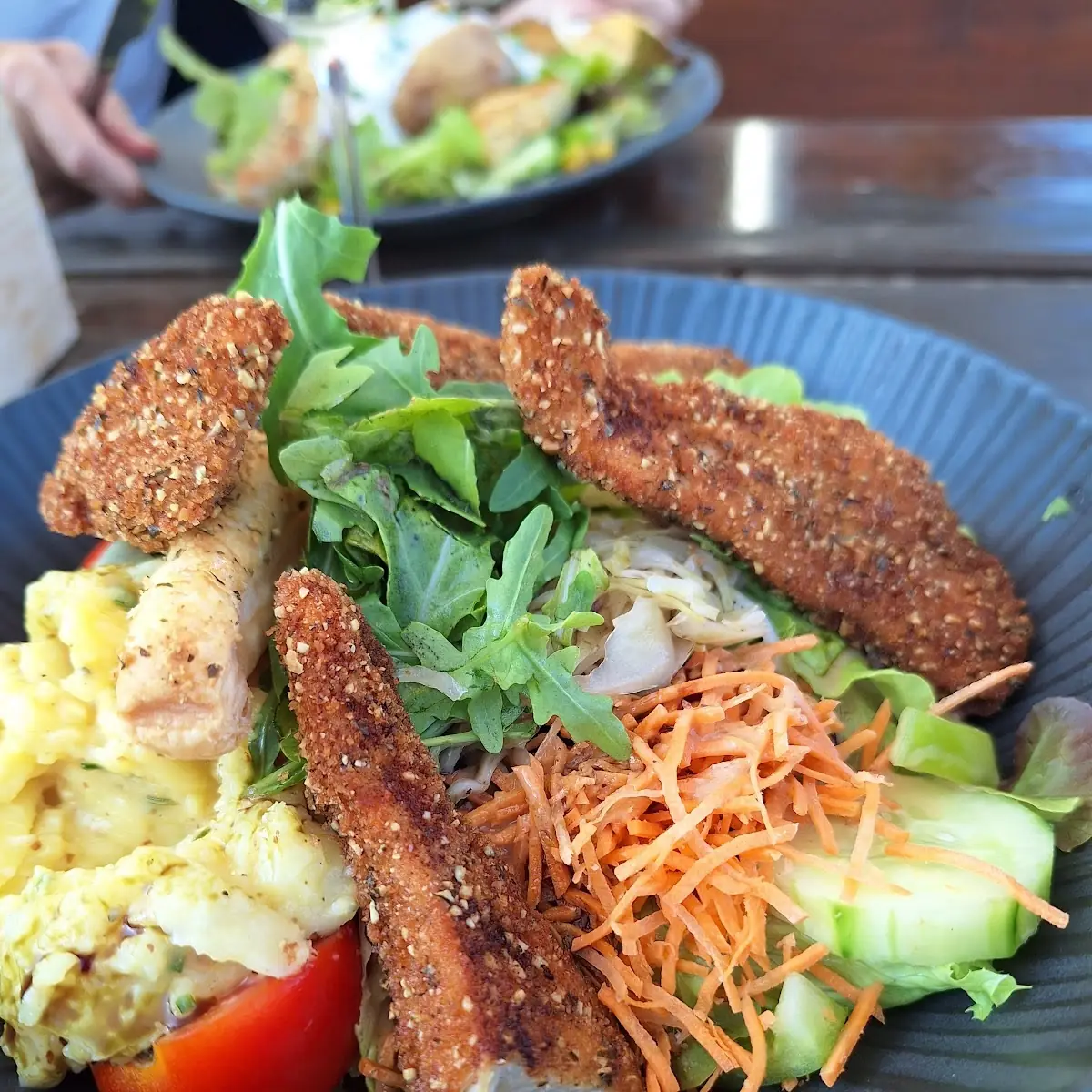Backhendlsalat