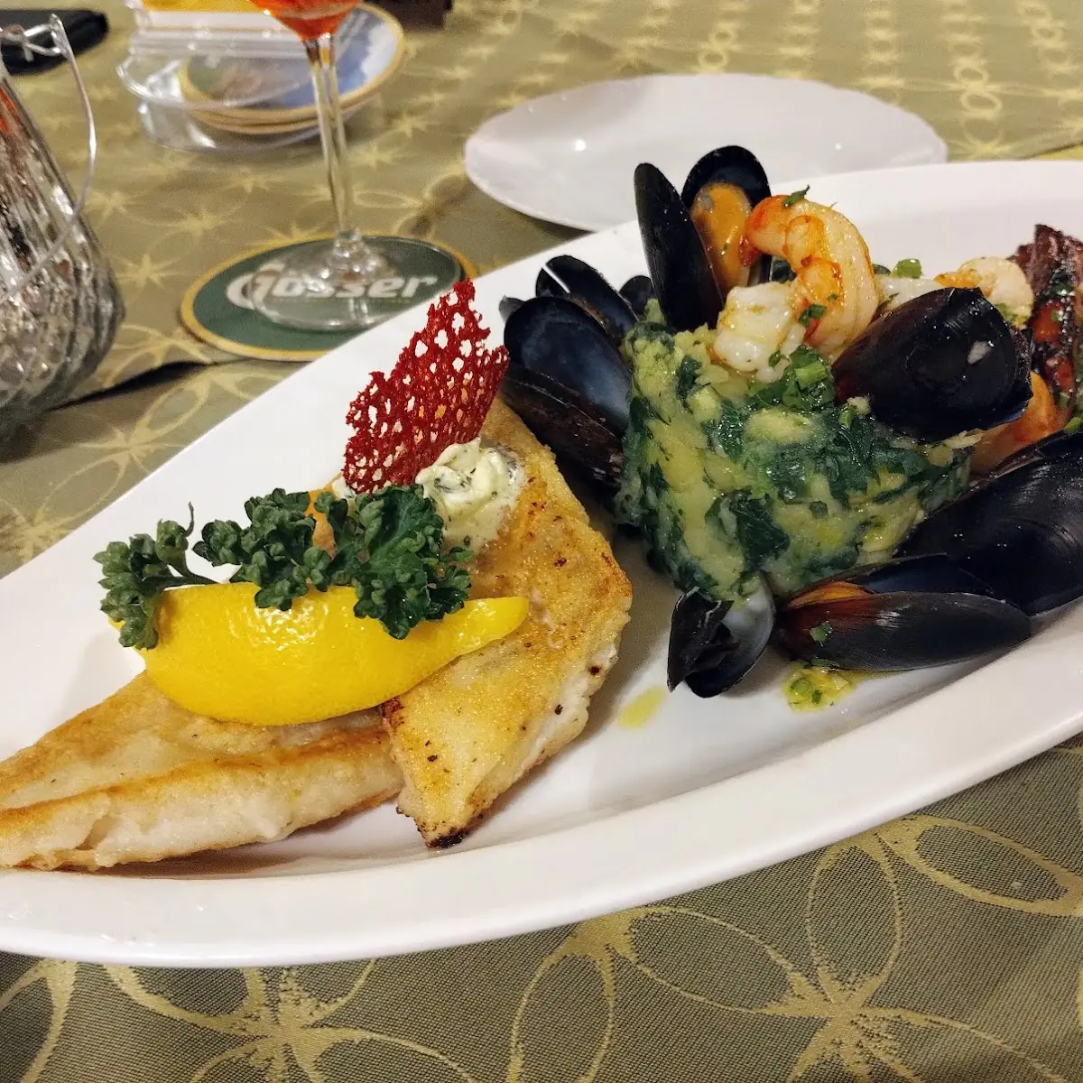 Fisch- Und Meeresfrüchte Teller