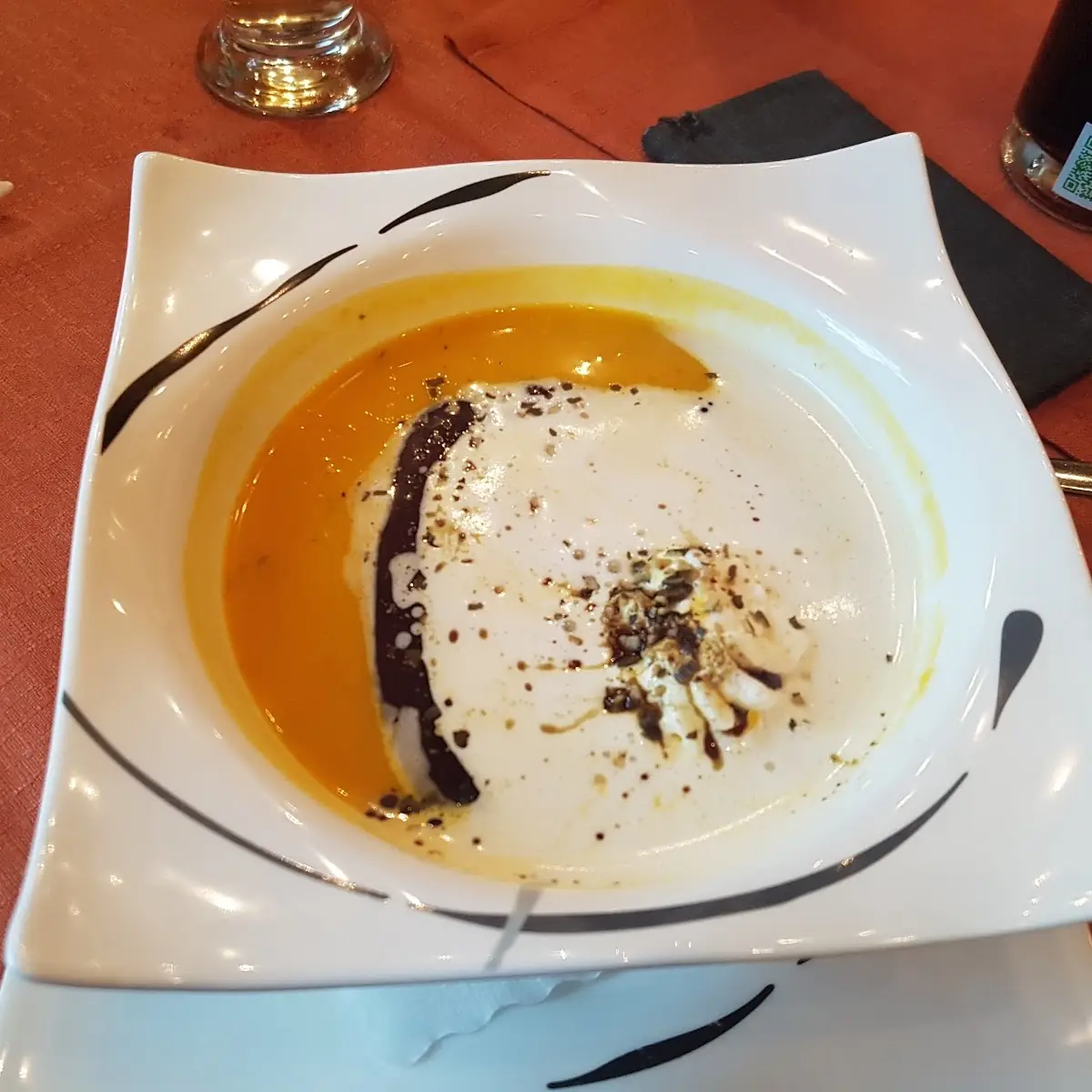 Kürbiscremesuppe