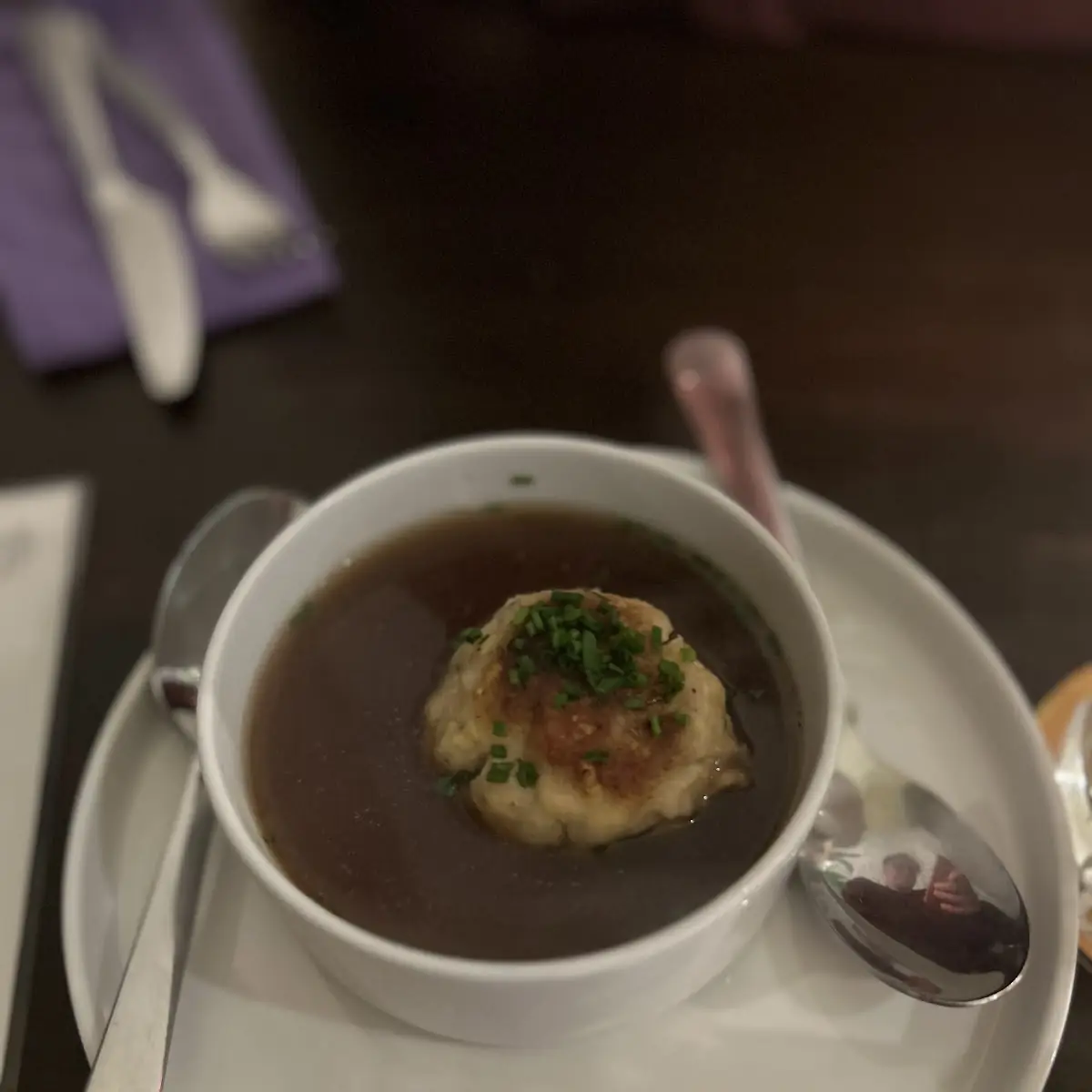 Kaspressknödelsuppe