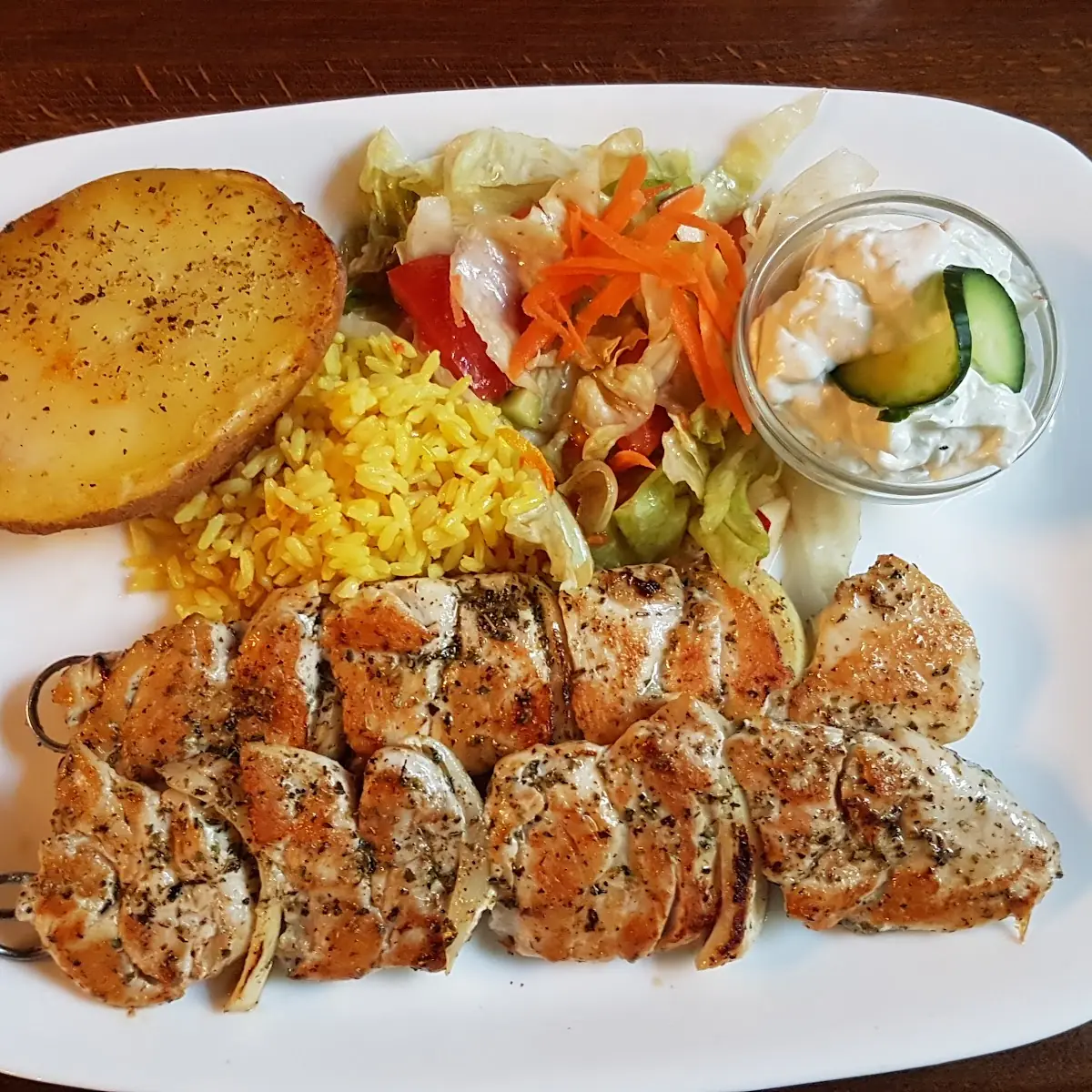 Hühnerspieße