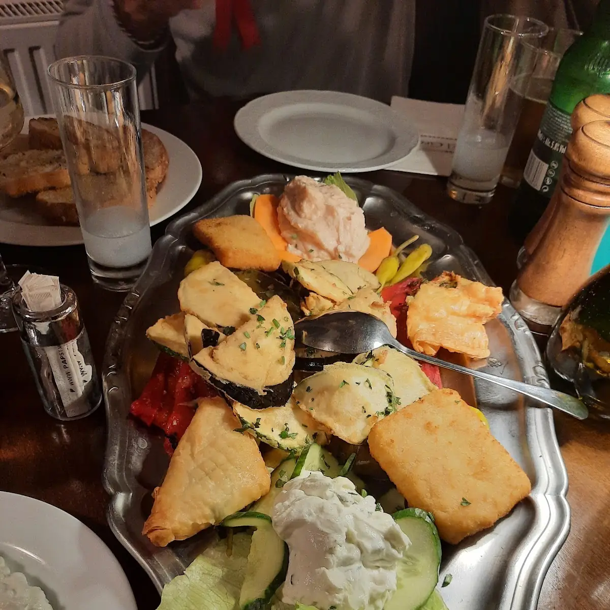 Vegetarische Vorspeisenplatte