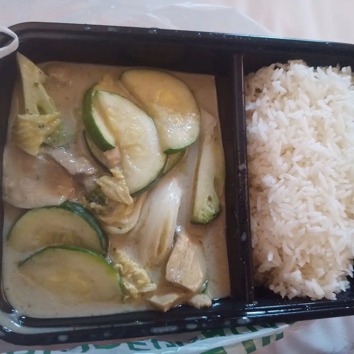 Grünes Gemüse Curry