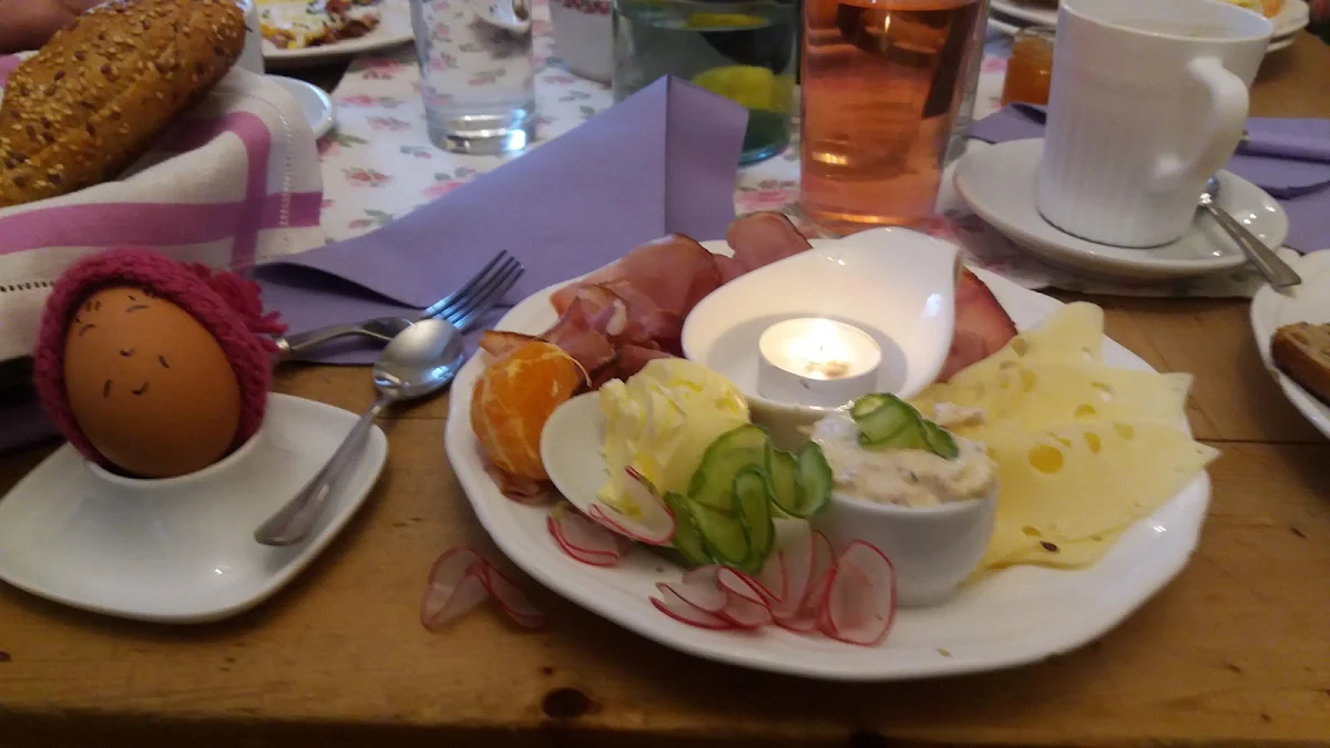 Frühstück Und Beachte Das Ei