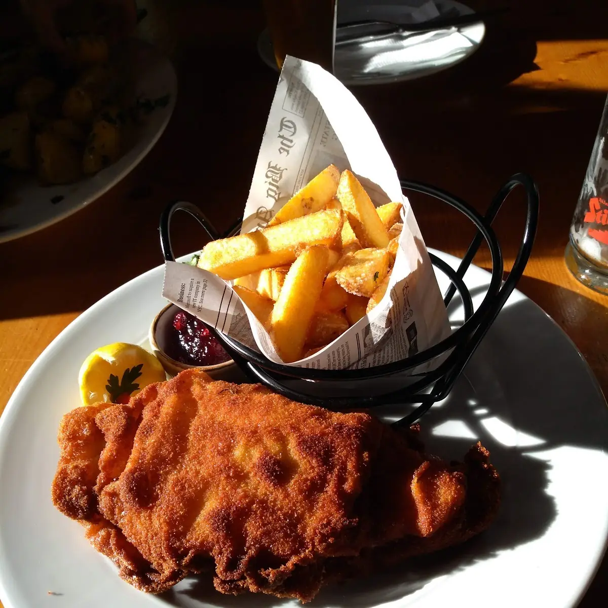 Cordon Bleu Mit Super Pommes