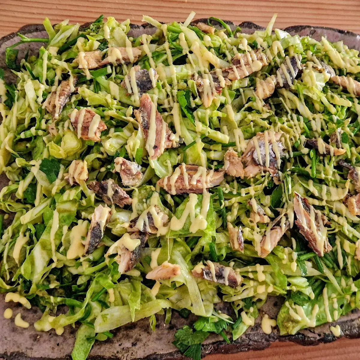 Kräuter-krautsalat Mit Nuri-sardine
