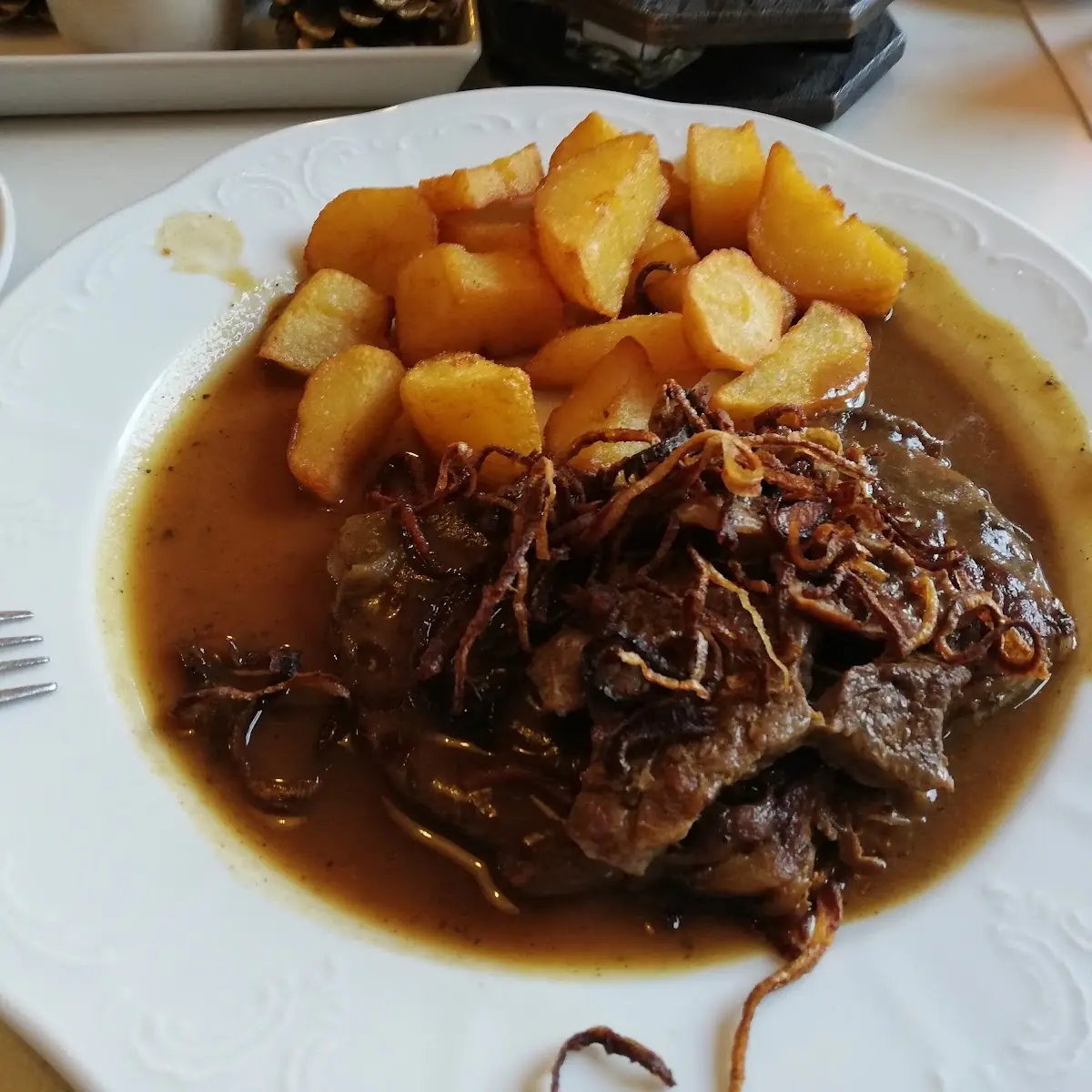 Zwiebelrostbraten