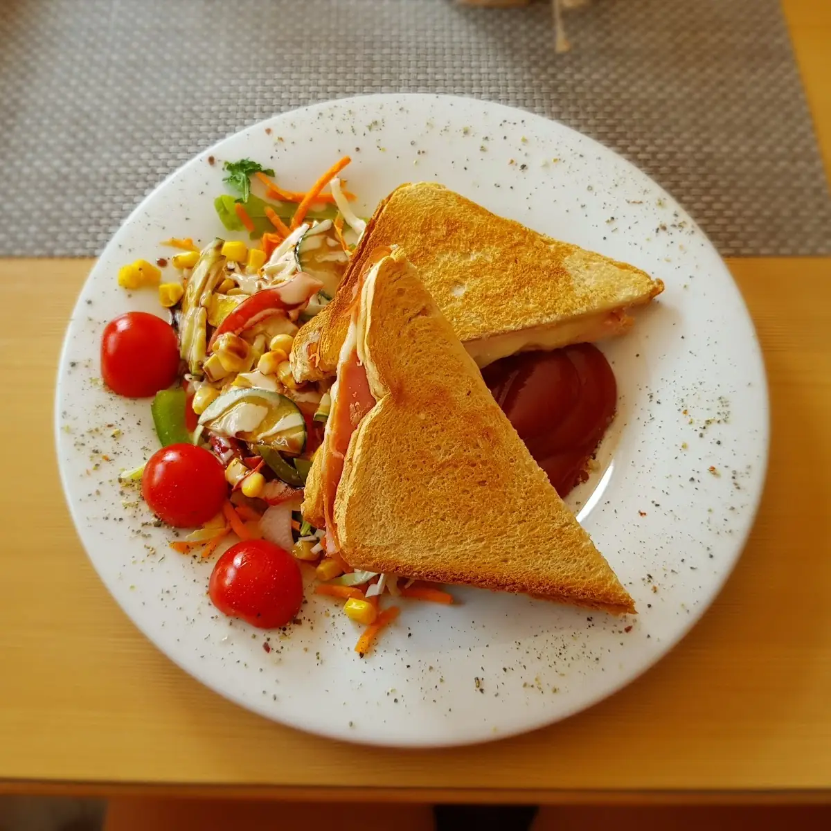 Käse Schinken Toast