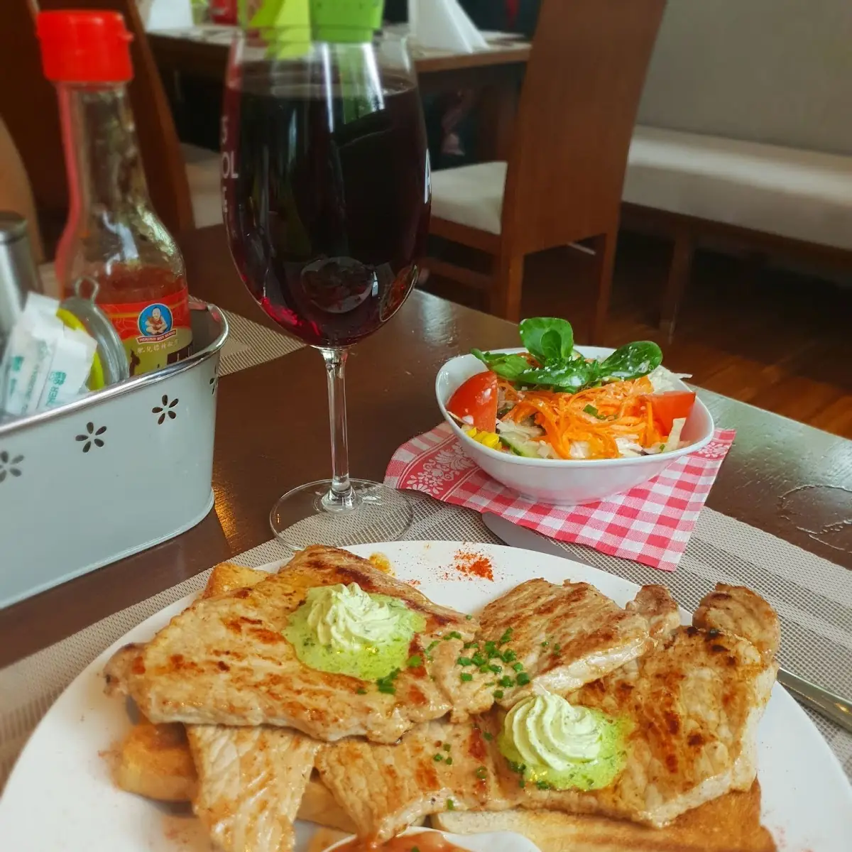Toast Schweineschnitzel