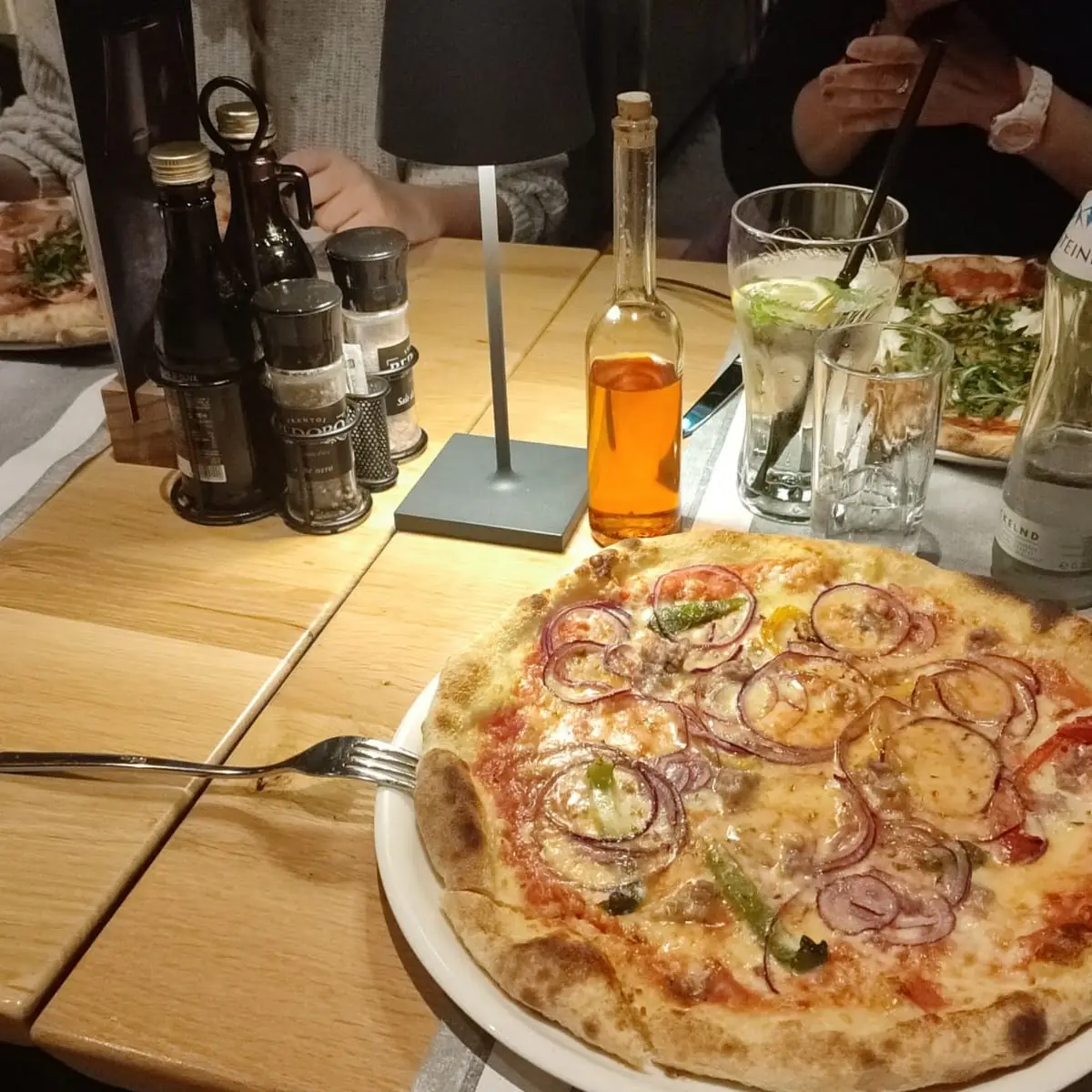 Pizza Meschina Statt Gorgonzola Mit Parmesan