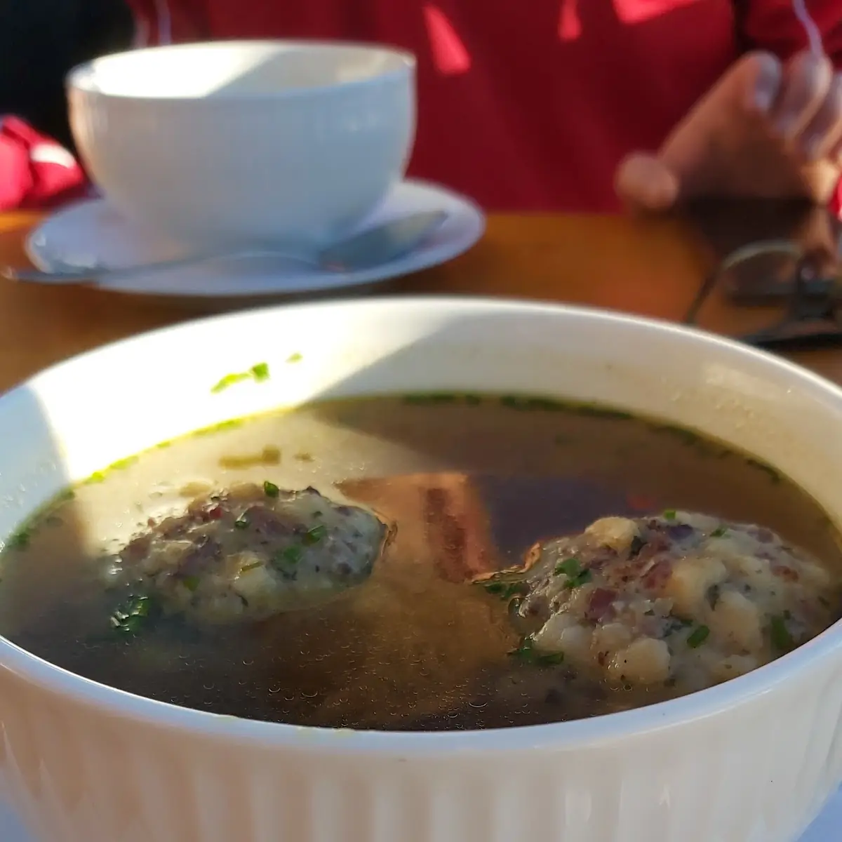 Speckknödelsuppe