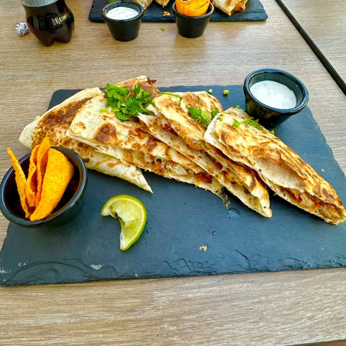 Crispy Chicken Quesadilla