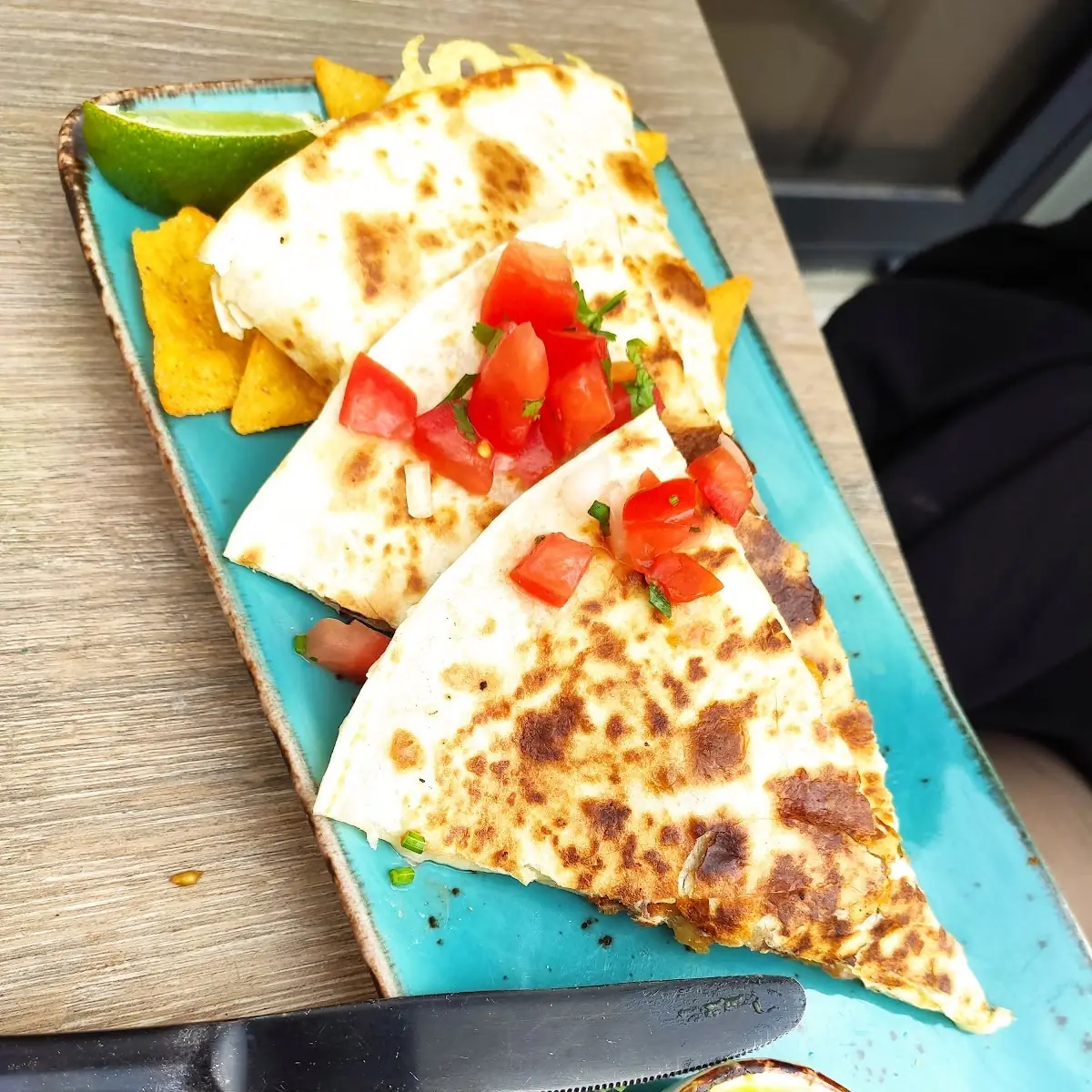 Grilled Vegetables Quesadilla