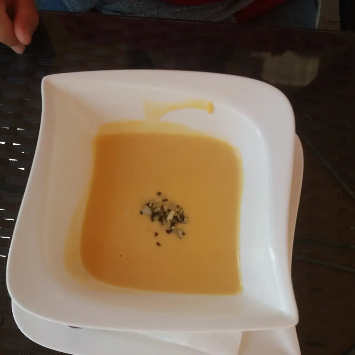 Kürbiscremesuppe