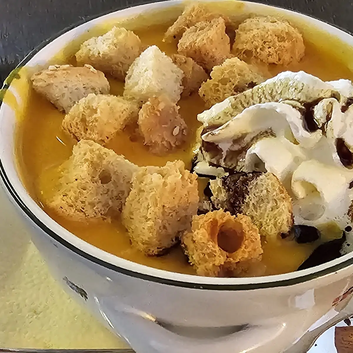 Kürbiscremesuppe