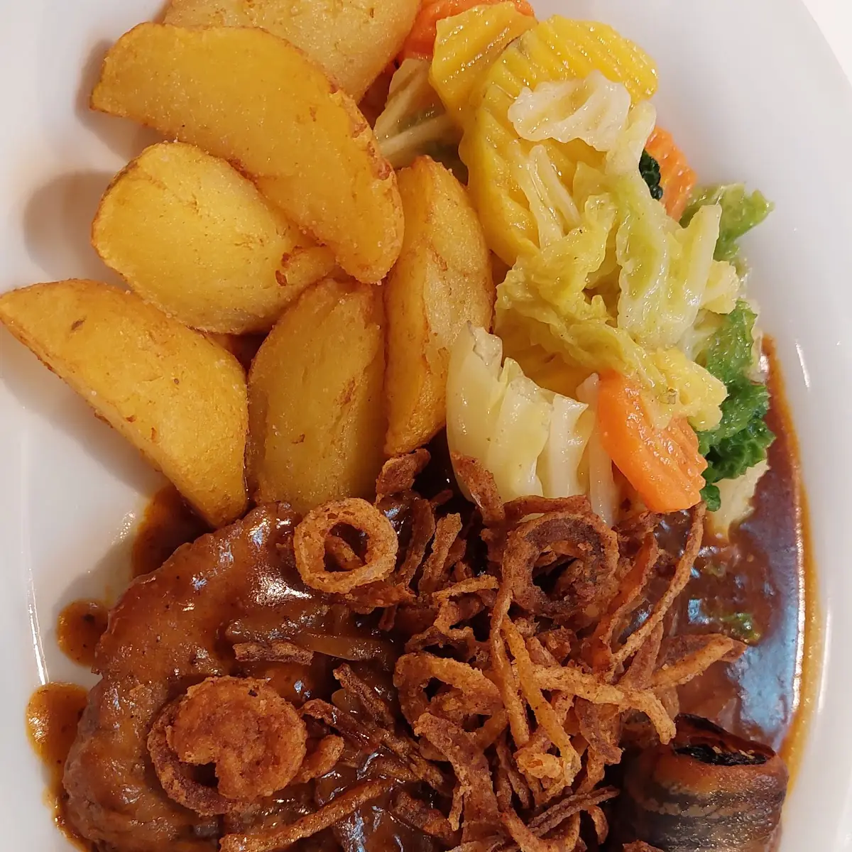 Wildschwein Rostbraten