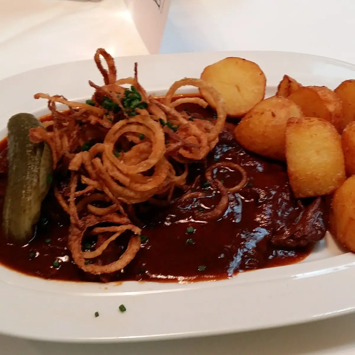 Zwiebelrostbraten