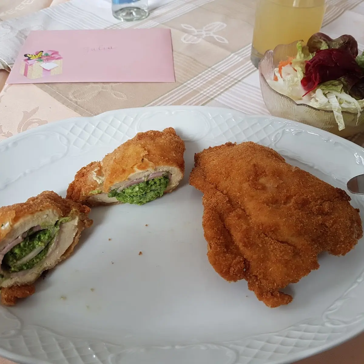 Bärlauchcordonbleu