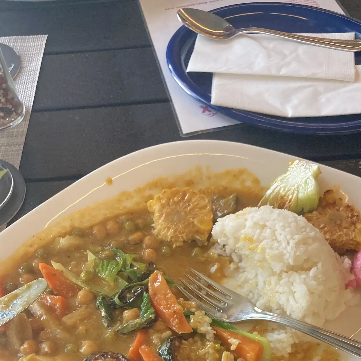 Heerlijke Thaise Groente Curry