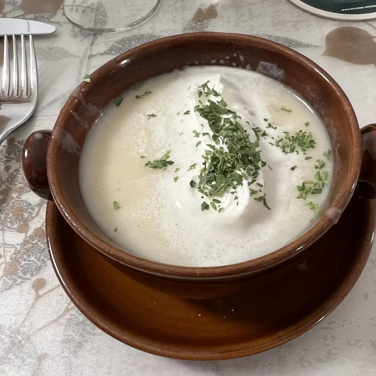 Spargelcremesuppe