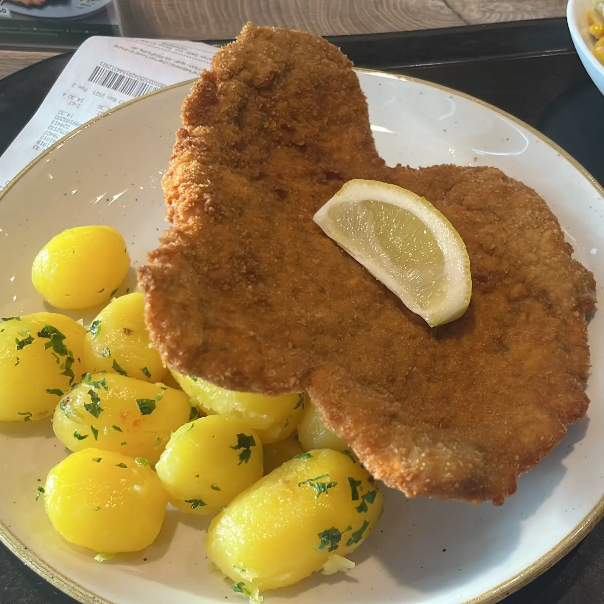 Schnitzel And Chips