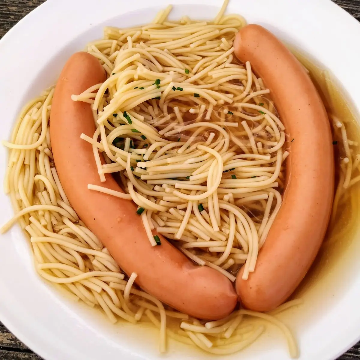 Noodles and Sausage