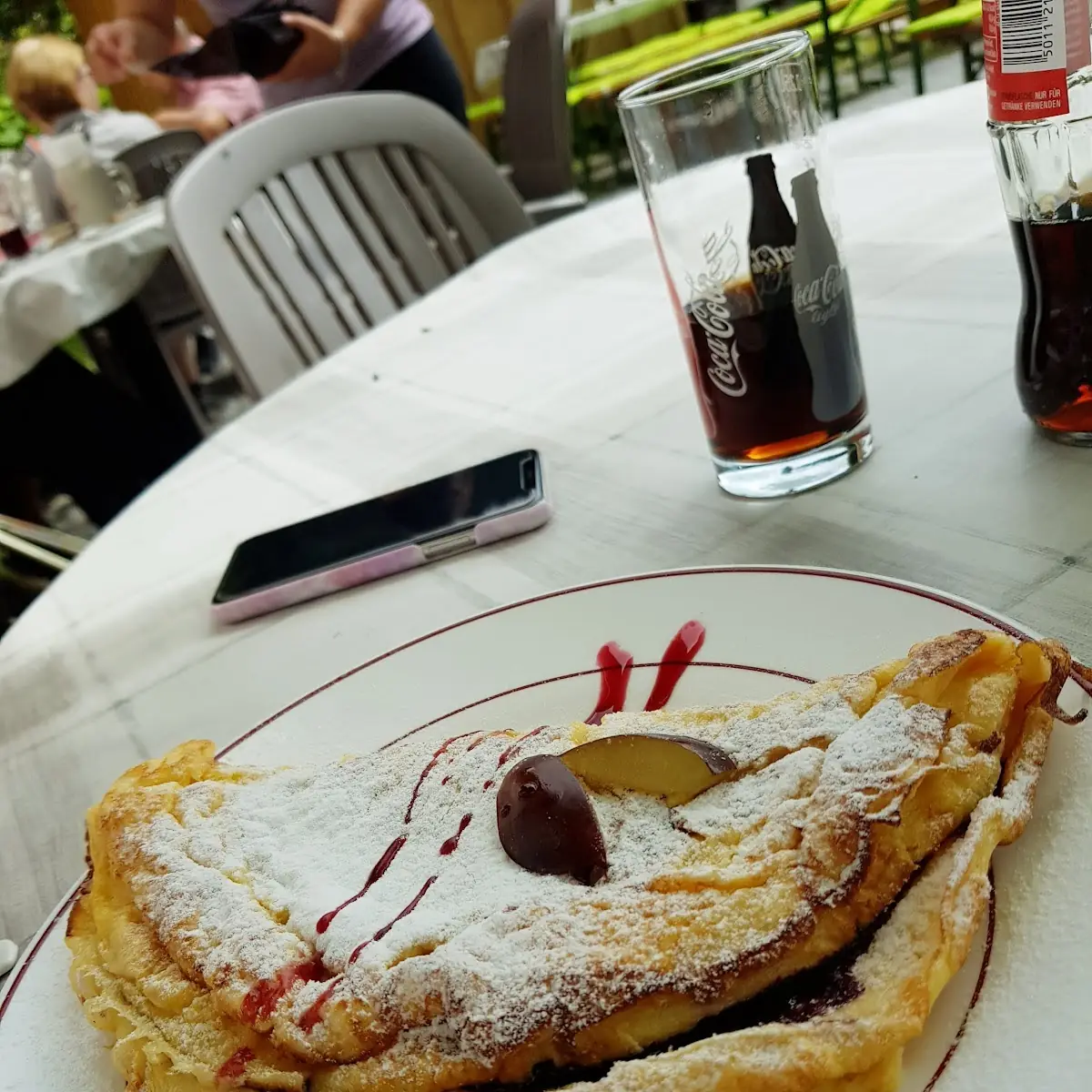 Heidelbeeromlette