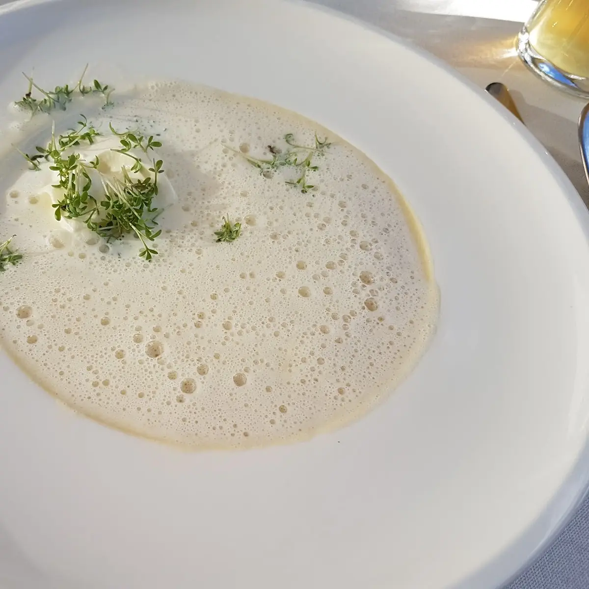 Kohlrabicremesuppe