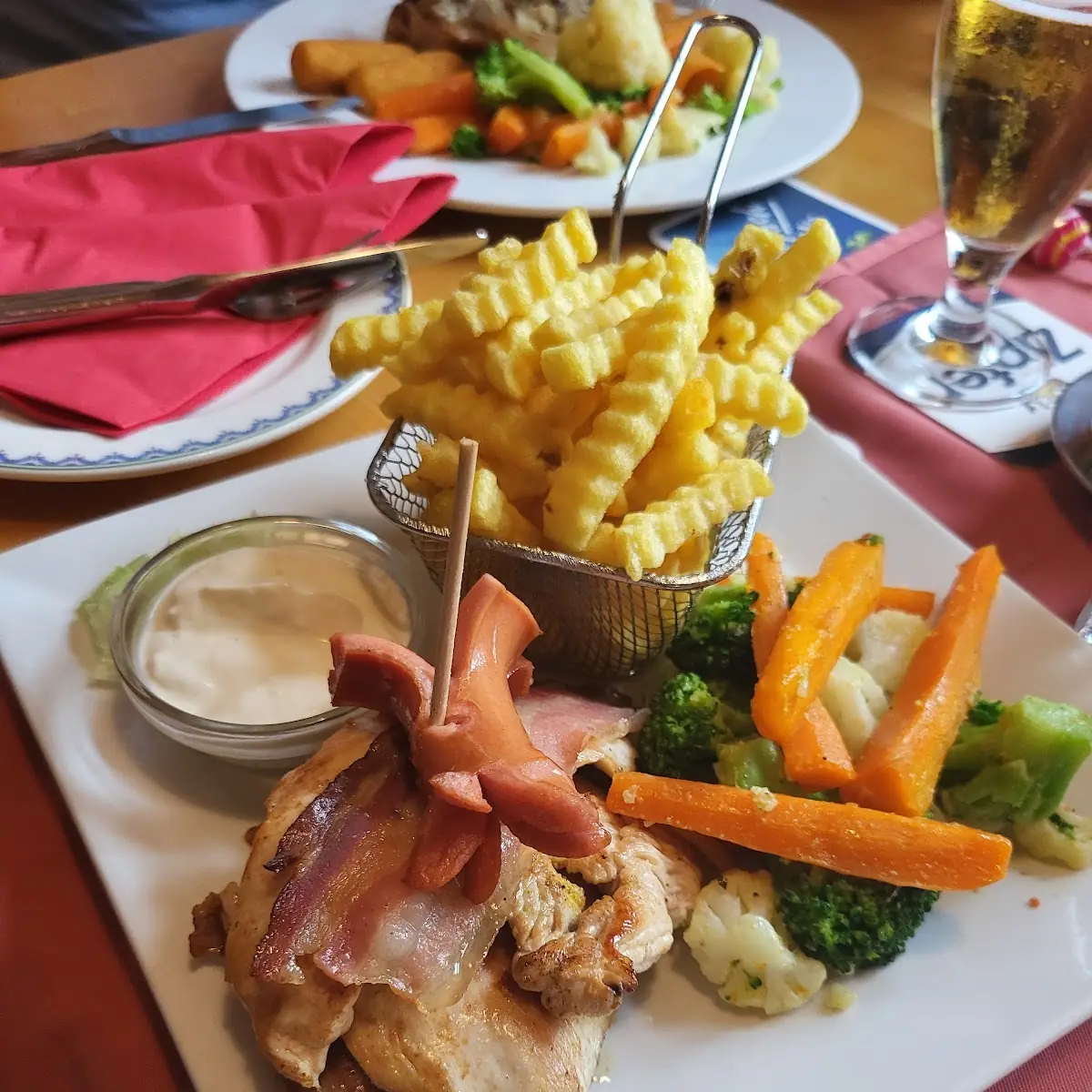 Grillen Teller