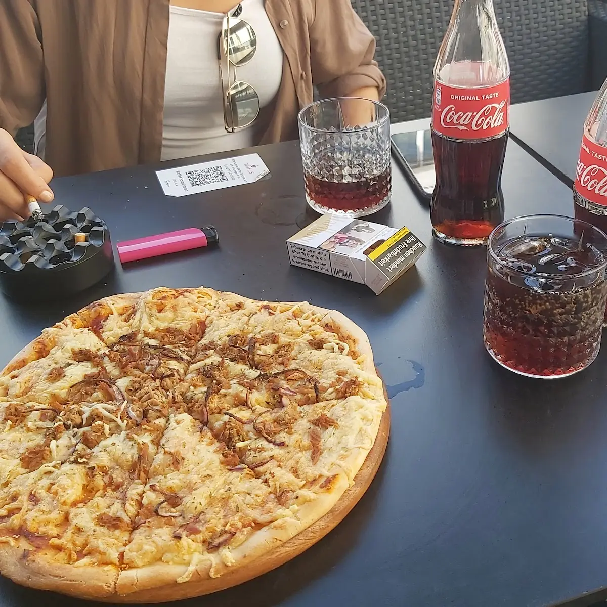 Thunfischpizza