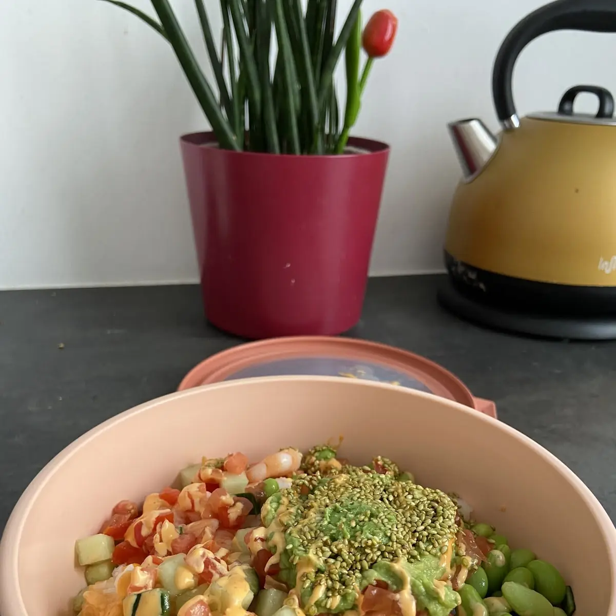 Spicy Tuna Mit Garnelen