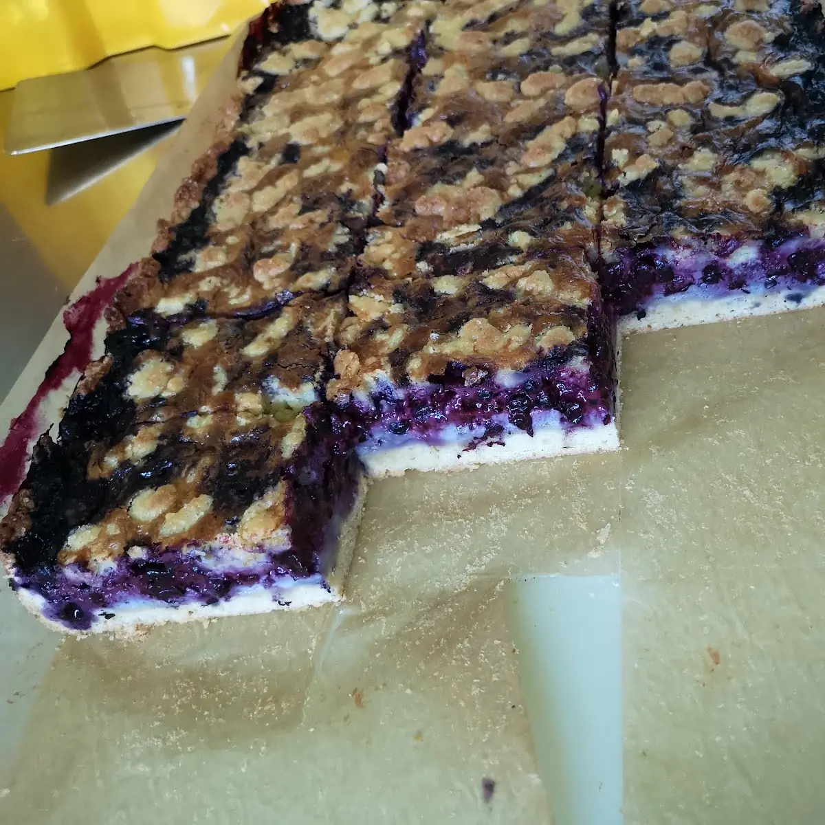 Moschbeer Kuchen Mit Butterstreusel