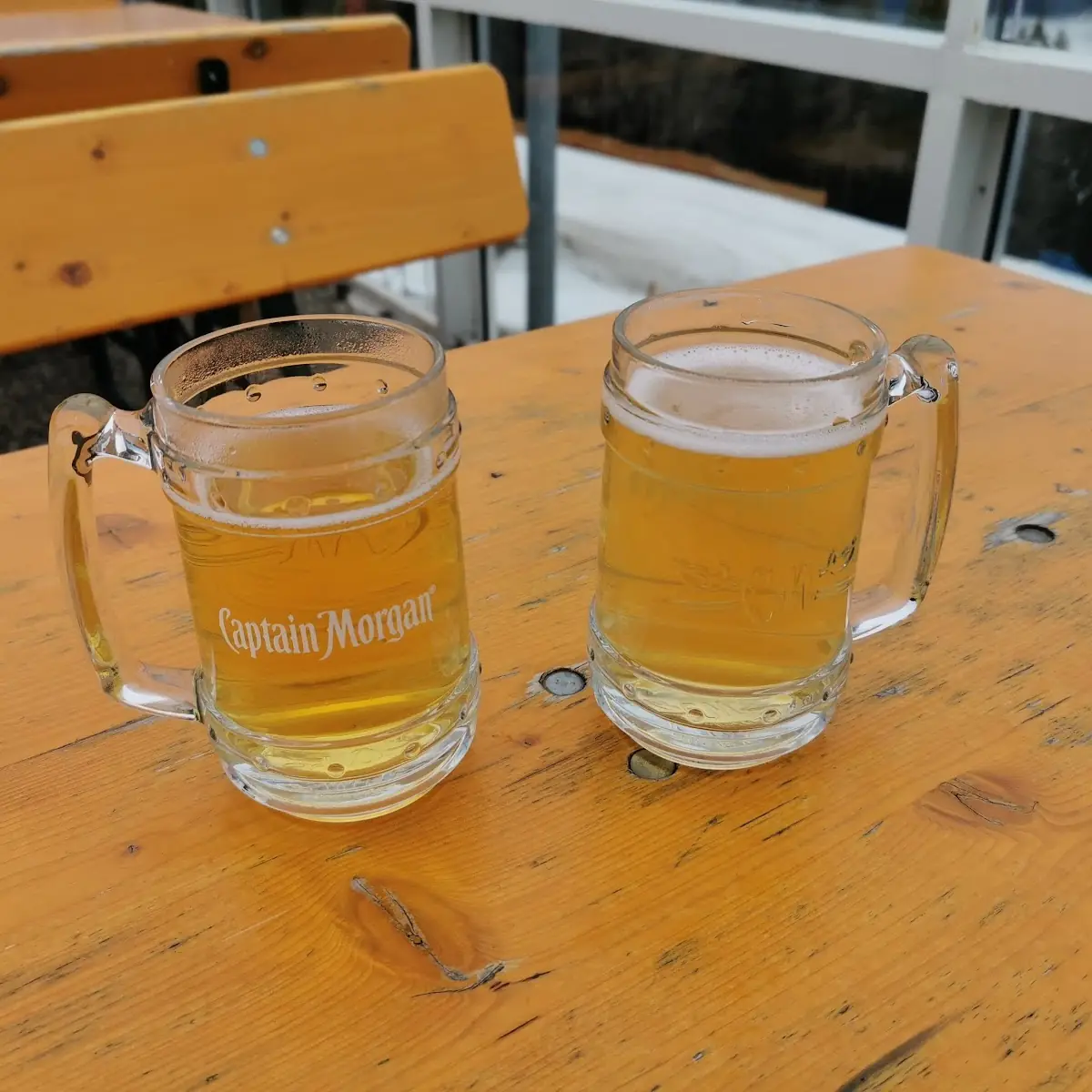 Weißer Glühwein
