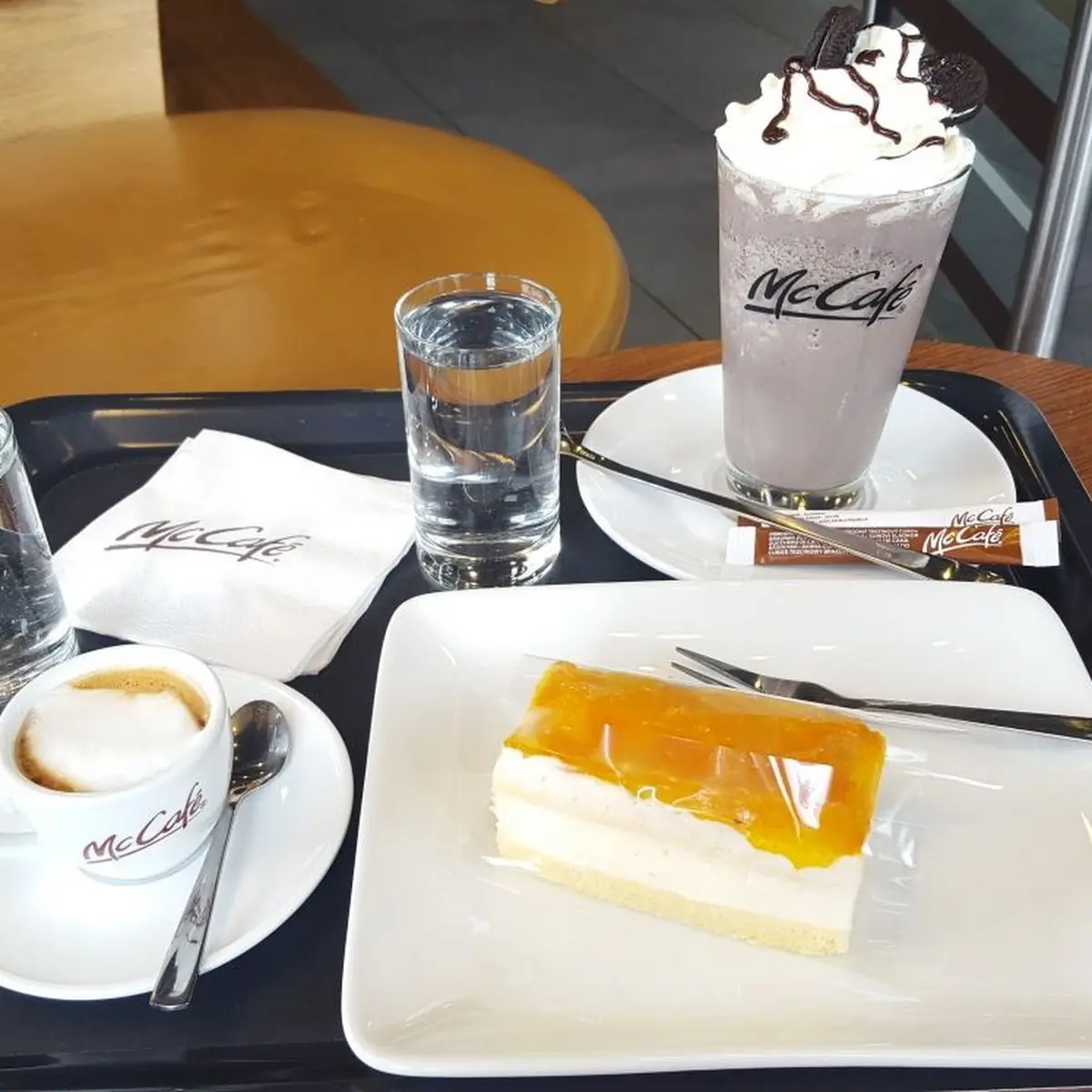 Espresso Macchiato Oreo Frappe