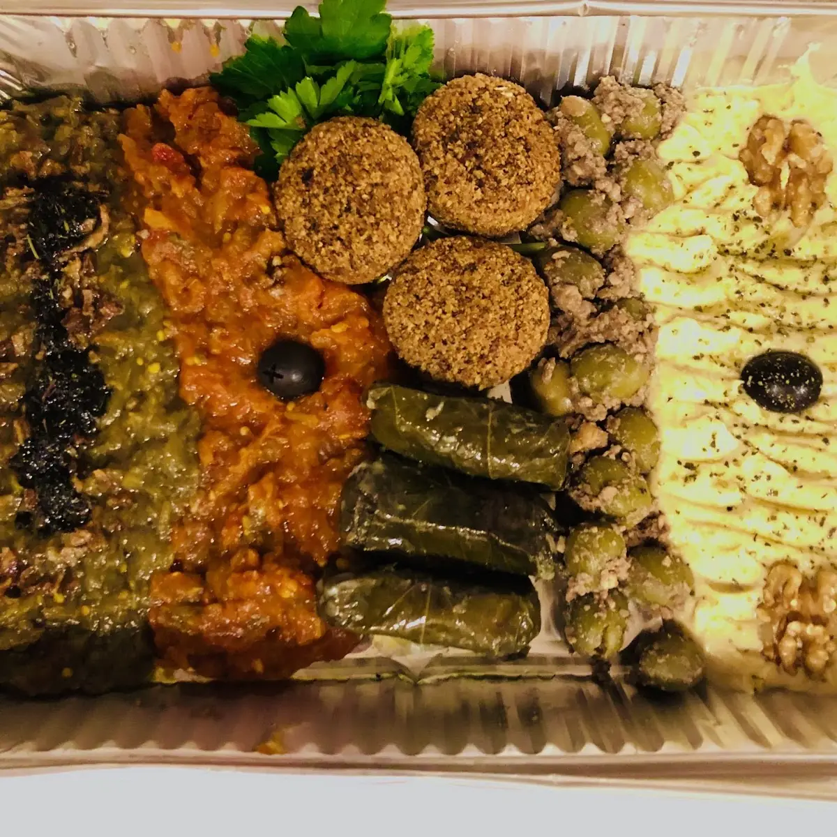 Veganer Teller