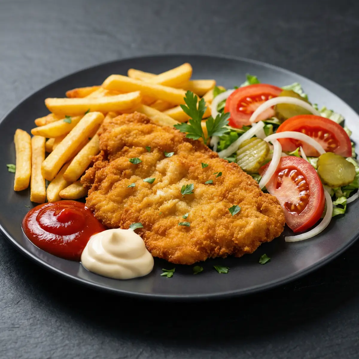 Schnitzel Wrap extra