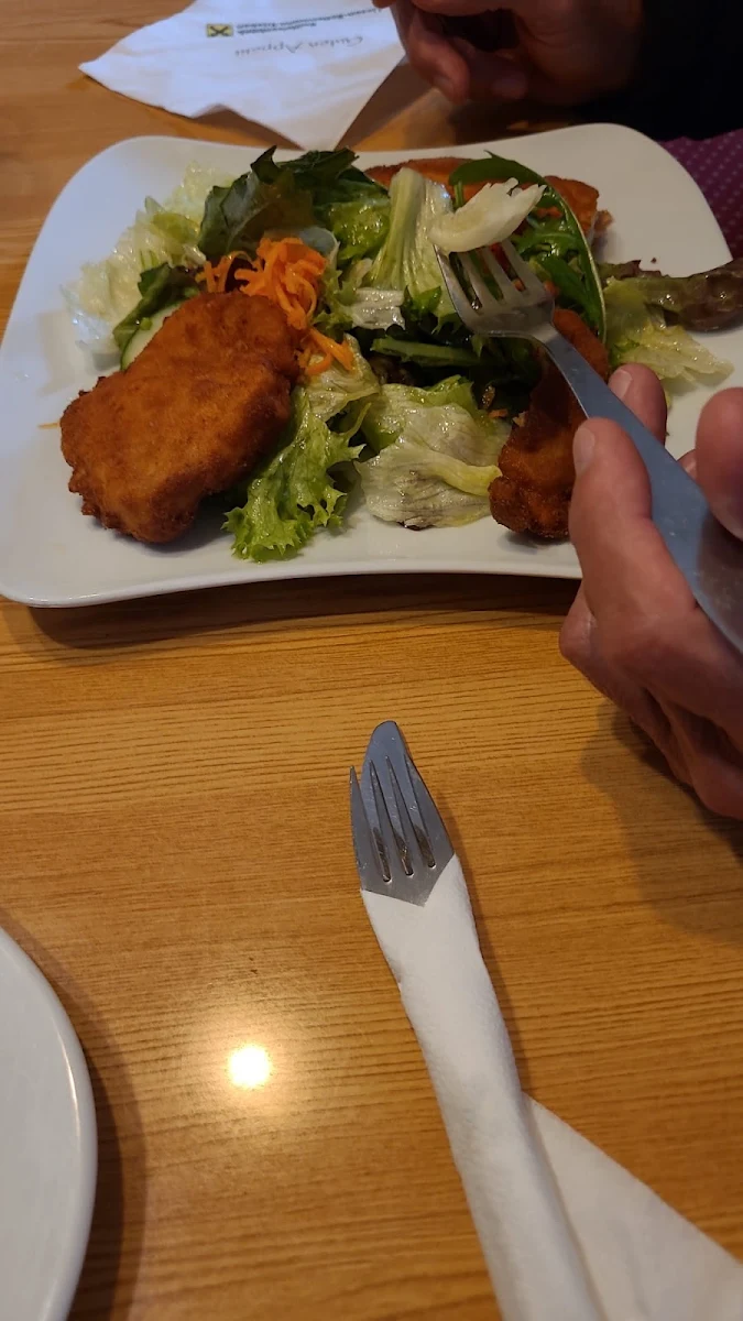 Salat Mit Putenstreifen
