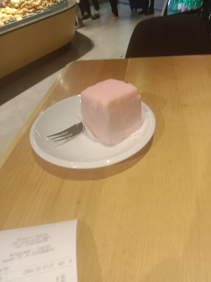 Punch Cake Slice