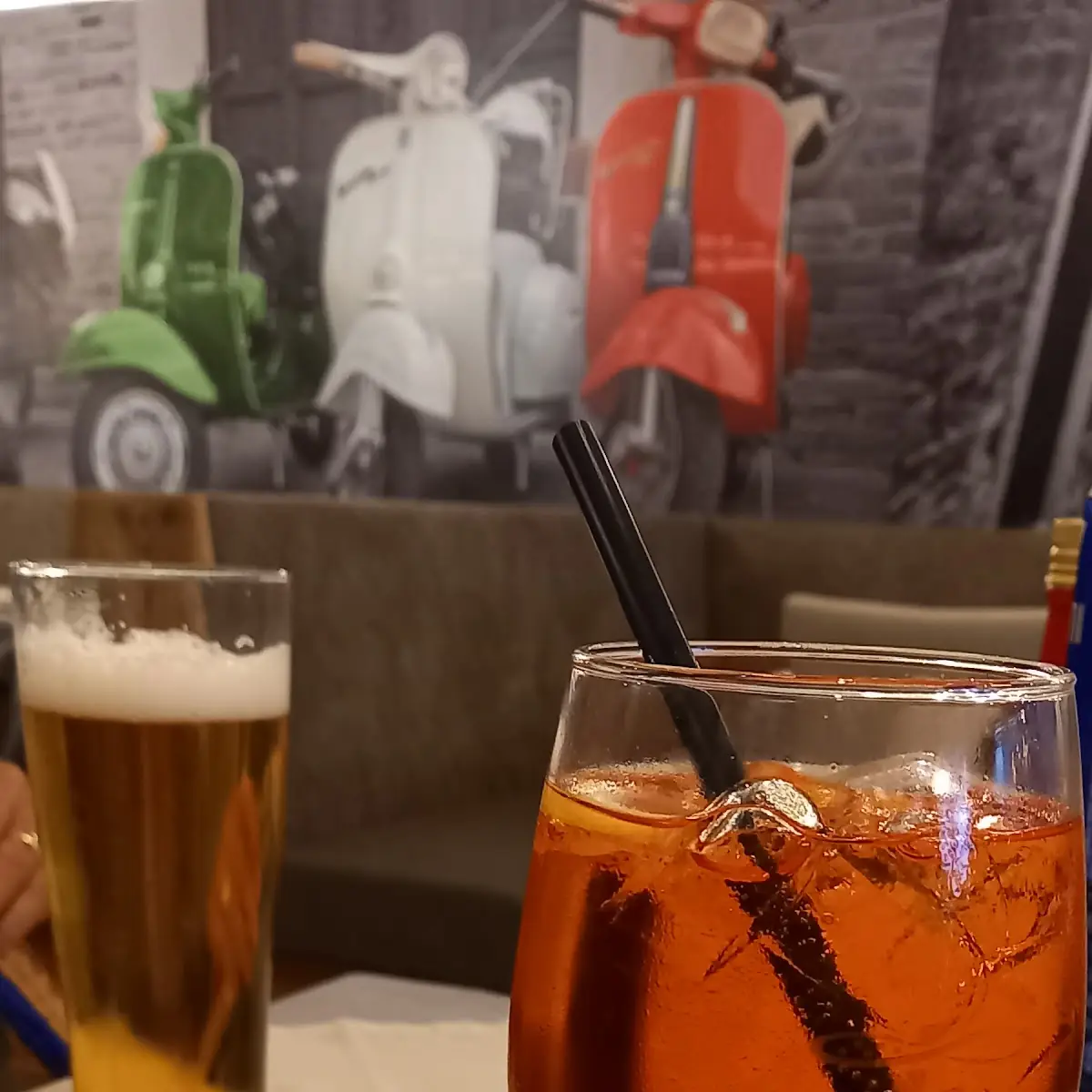 Aperol Spritz & Ein Bier