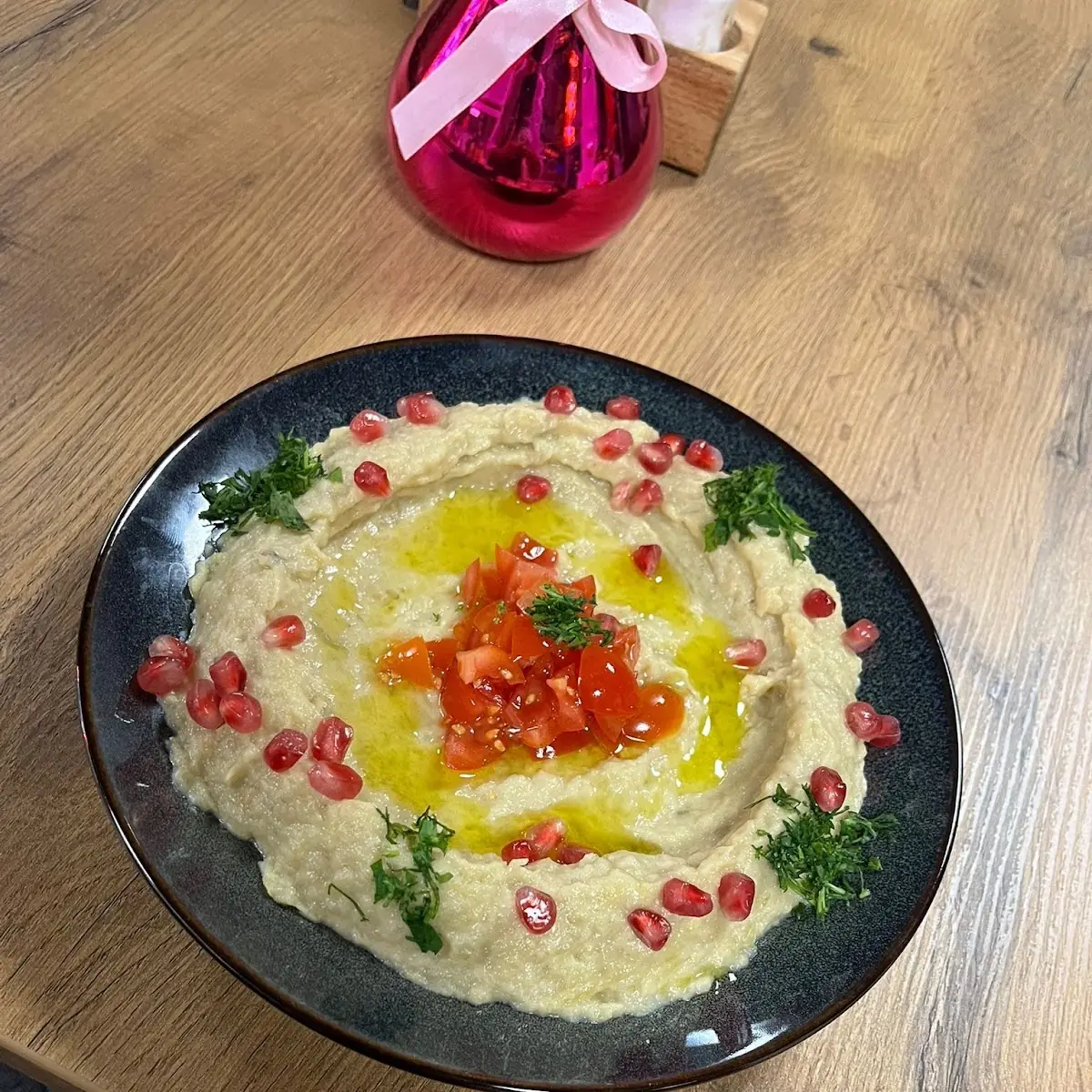 Humus Teller Natur
