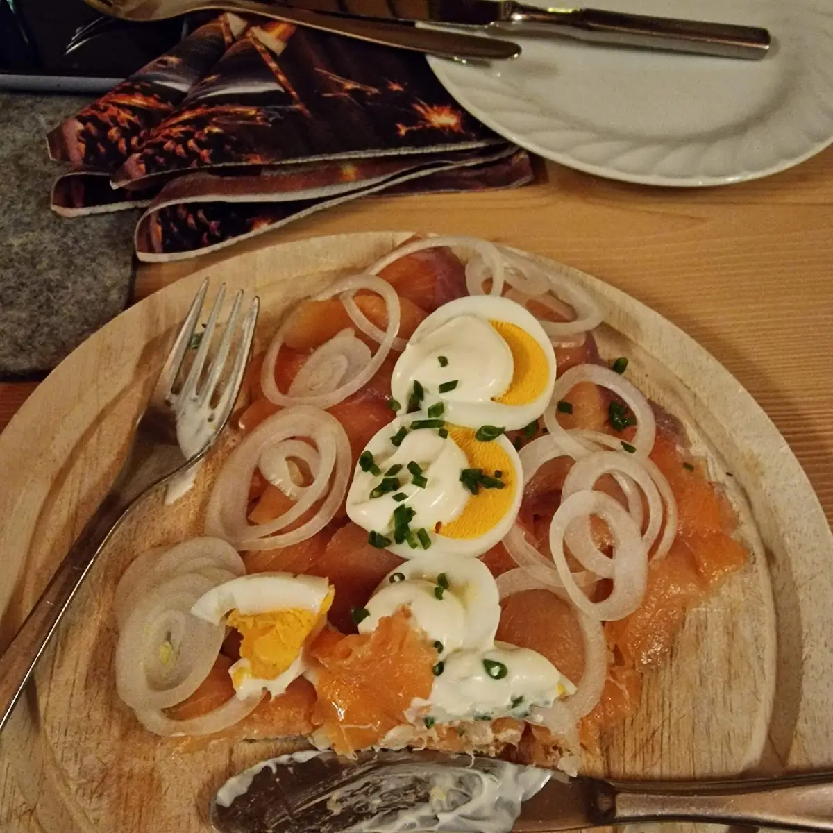 Lachsbrot