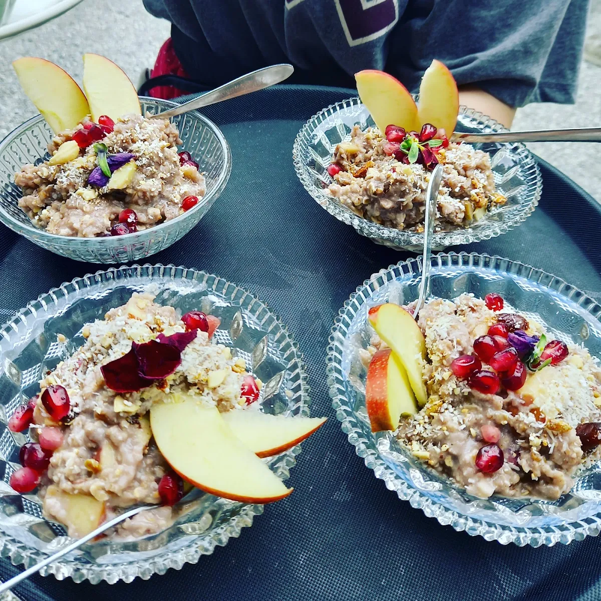 Haferflocken Porridge