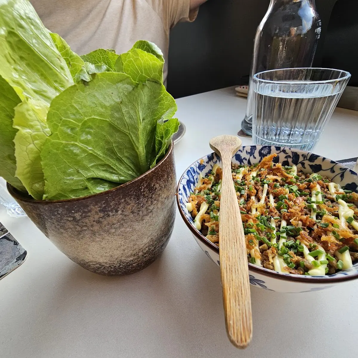 Hikiniku- With Lettuce Wraps