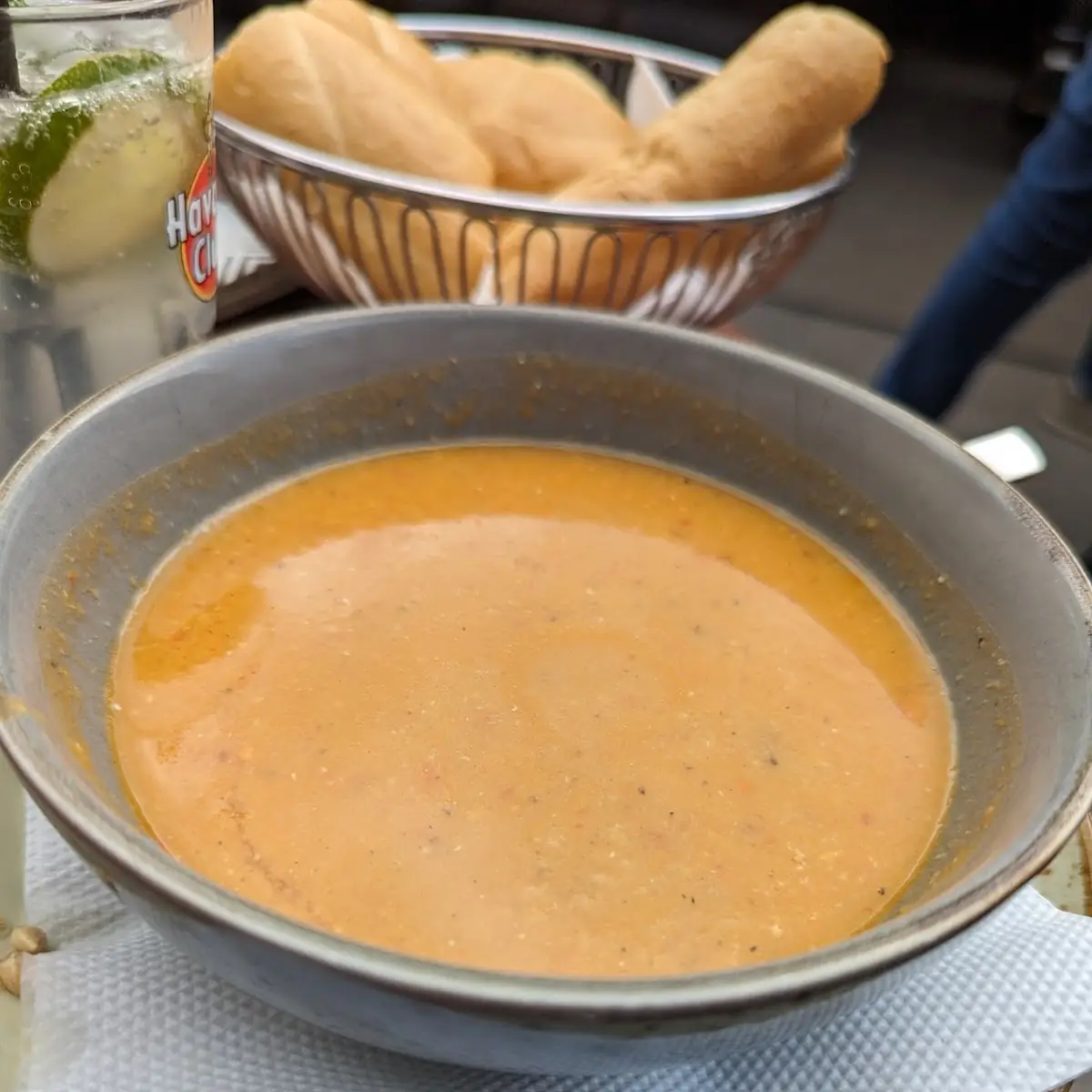 Gelbe Linsensuppe