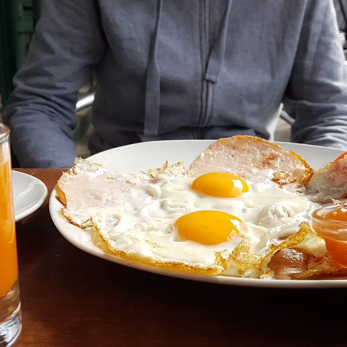 Ham And Eggs Frühstück