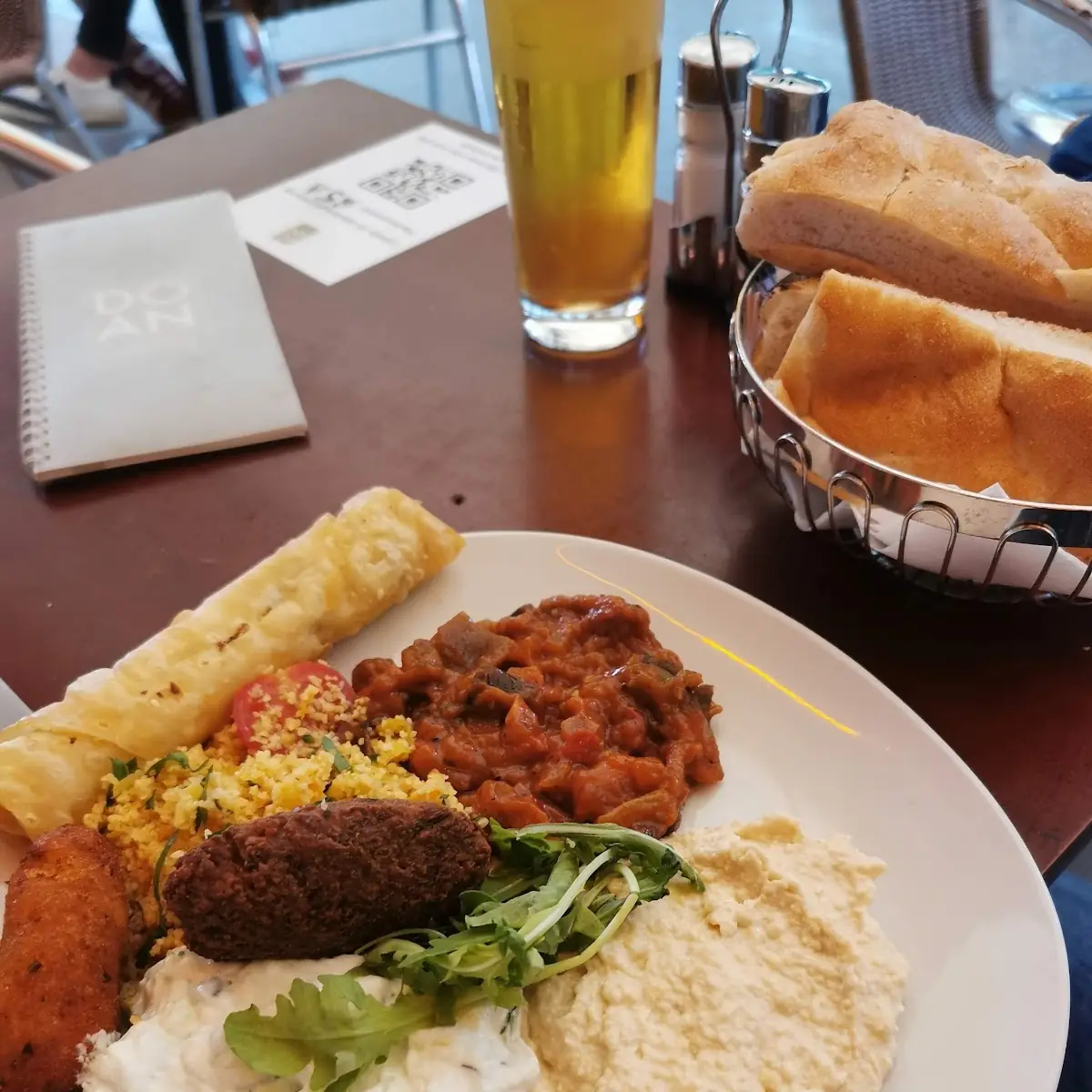 Vegetarischer Vorspeisenteller