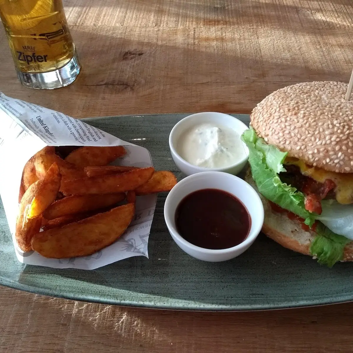 La Crispy Chicken Burger