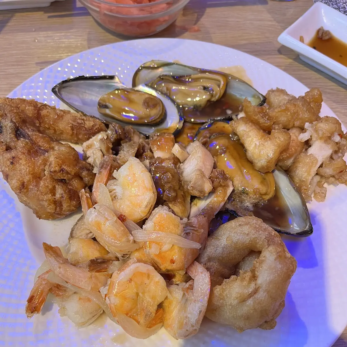 Süß Saures Fleisch Garnelen