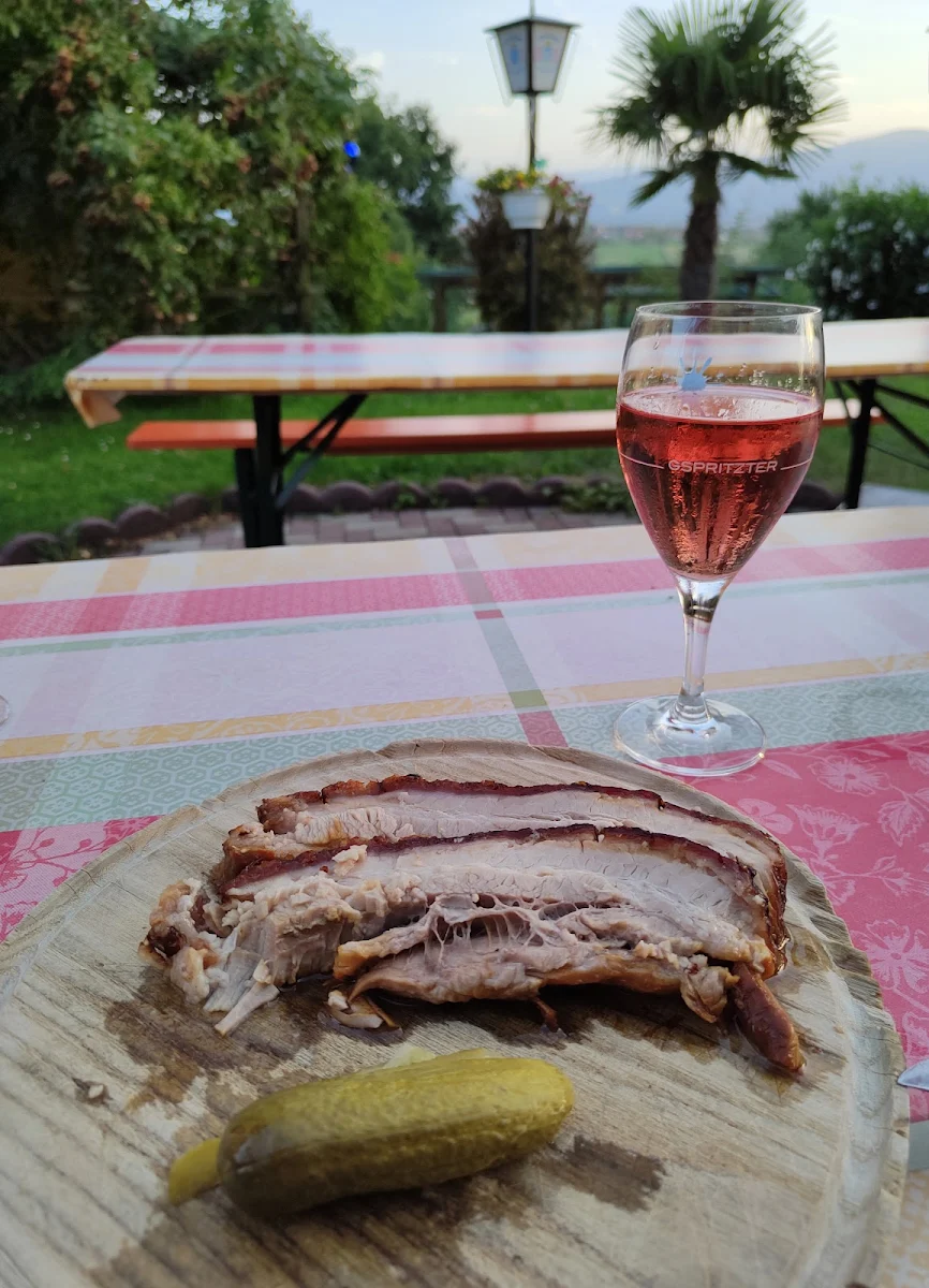 Schweinsbrüstl Mit Schilchermischung